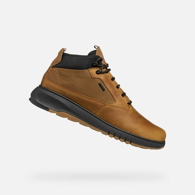Geox Светлокафява мъжка ankle обувки Geox Aerantis 4X4 ABX Geox | Kafyav | МЪЖЕ | 41