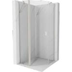 Mexen Mist петстенна душ кабина с отваряеми врати 100 x 100 см, прозрачна, (8A8-100-100-97-00)