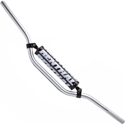 RENTHAL 7/8 (22mm) řidítka - stříbrná 971 - RC, HONDA CRF / KAWASAKI KXF