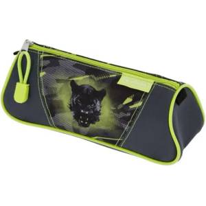 Herlitz Ученически несесер празен, тристенен, Wild Panther - Herlitz