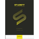 ICO Тетрадка карирана ICO Student Black Premium A/4 32 страници 7500107006 (7500107006)