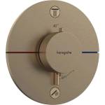 Hansgrohe Термостатичен смесител за вана-душ Hansgrohe ShowerSelect Comfort S, финиш брас брушван, без вградено тяло (15554140)
