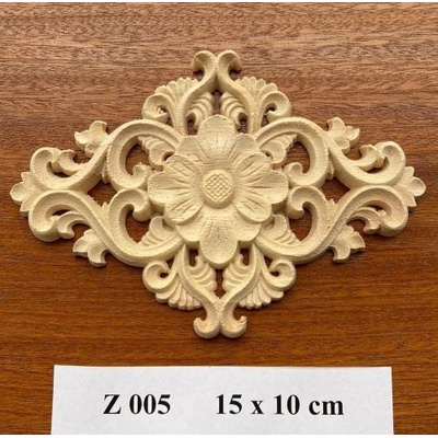 Ann Zeng Dřevěný ornament Z 005 15x10cm barva přírodní 1 ks