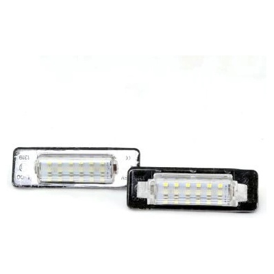 Плафони за задния номер за Mercedes W210 / W202 - диодни, 86x28 mm