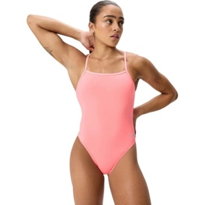 Speedo solid web back neon melon m - uk34