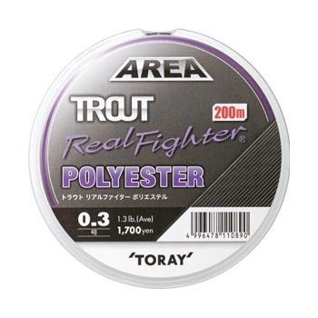 Toray Polyester Trout Area Real Fighter #0.3 200m 0,09mm