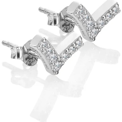 Hot Diamonds Stříbrné náušnice Lustre DE877