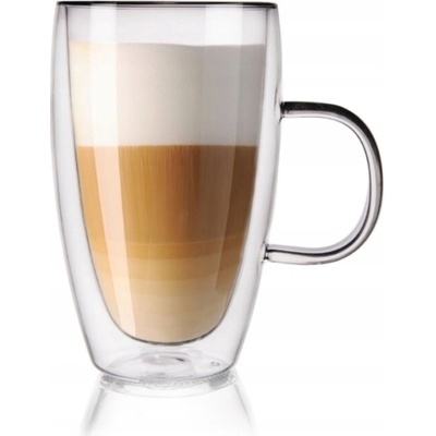 Orion Termálne sklo s dvojitou stenou na latté DOUBLE 1 430 ml