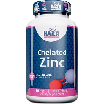 Haya Labs Zinc Bisglycinate, 30 mg, 100 таблетки, Haya Labs (27524)