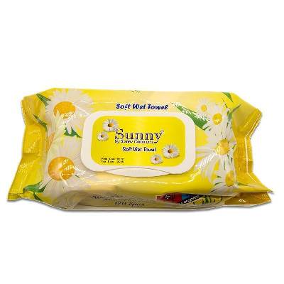 Мокри кърпи sunny 120 броя
