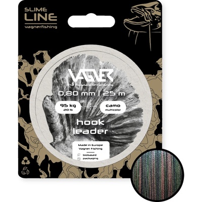 VAGNER Hook Leader Camo Multicolor (25m) Velikost: 0,8 – Zboží Dáma