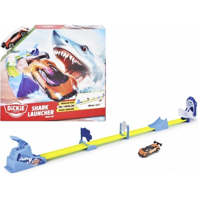 Dickie Autodráha Shark Launcher 120 cm