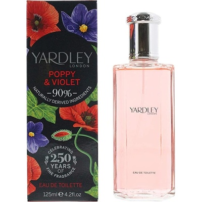 Yardley of London English Poppy&Violet toaletní voda dámská 125 ml