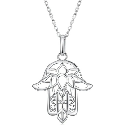 Olivie Stříbrný hamsa 7365