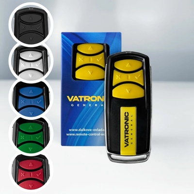 GENERÁLNY VATRONIC – luxusný prémiový univerzálny RF ovládač pre brány a vrata 280–870 MHz