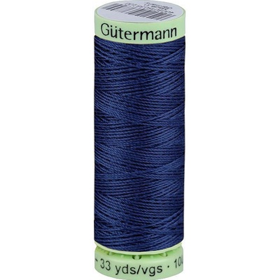 Prima-obchod Polyesterové nitě Gütermann Jeans návin 30 m, barva 013 modrá pařížská tmavá