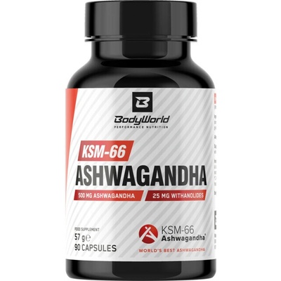BodyWorld Ashwagandha KSM-66 90 kapsúl