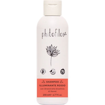 Phitofilos Rozjasňujúci šampón pre červené vlasy 200 ml