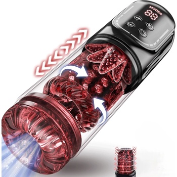 SuperLove Automatic Licking, Sucking, Thrusting, Rotating & Vibrating Ultimate Masturbator