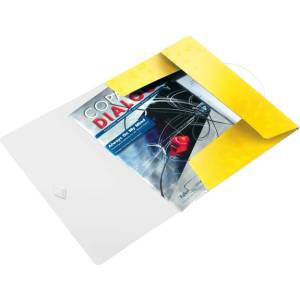 Leitz Гумена папка LEITZ Wow A/4 пластмаса жълта 45990016 (45990016)