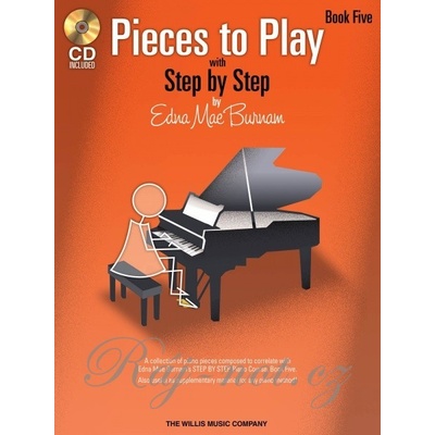 Pieces to Play 5 by Edna Mae Burnam + CD/mierne náročnejšie skladby pre klavír