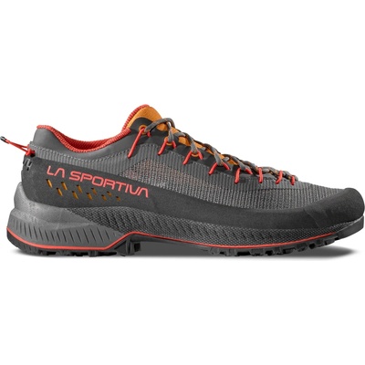 La Sportiva Мъжки апроуч обувки La Sportiva Tx4 Evo ST Approach shoes - Carbon / Mountain Red - размер 40 (EU) (042-0450-0117)
