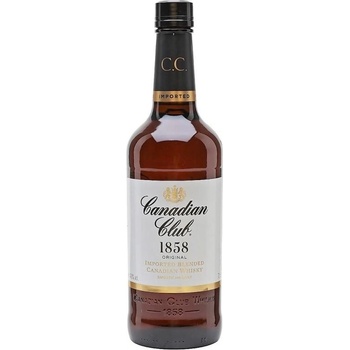 Canadian Club 6y 40% 0,7 l (holá láhev)