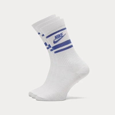 Nike Essential Stripe Socks (3 Packs) дамски Аксесоари Чорапи DX5089-105 Бял 34-38 (DX5089-105)