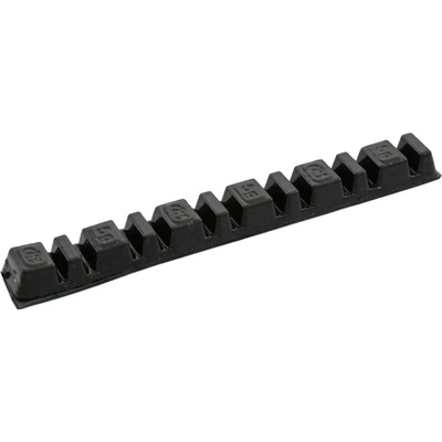 SMB-45 závaží samolepicí MOTO 45g ČERNÉ 6x5g+6x2,5g), v=7 mm, š=10,0 mm