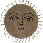 ferm LIVING Килим Sun 70 см тъмнобежов (1104265899)