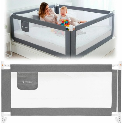 Springos Ha7527 zábrana na posteľ 160 cm