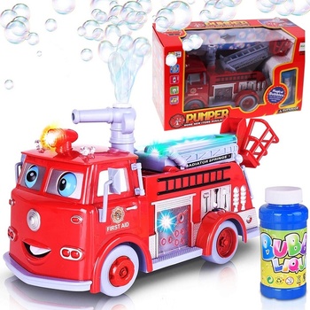 Majlo Toys hasičské auto s bublifukem a melodiemi Bubble Pumper