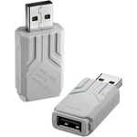 Keychron USB адаптер ASUS ROG Polling Rate Booster, бял (ASUS-ACC-AC09-WHITE) Цифрови приемници, декодери