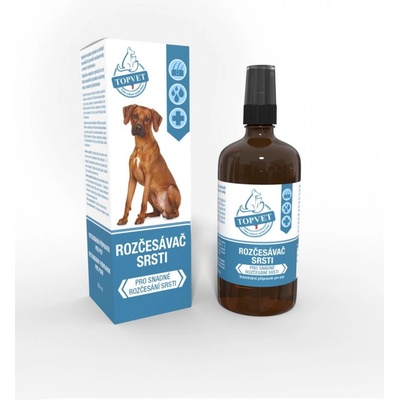 TOPVET Rozčesávač srsti pro kočky 100 ml