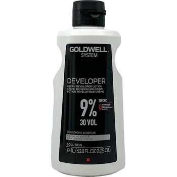 Goldwell System Cream Developer Lotion Topchic 1000 mL кремообразен оксидант 9% 30 Vol