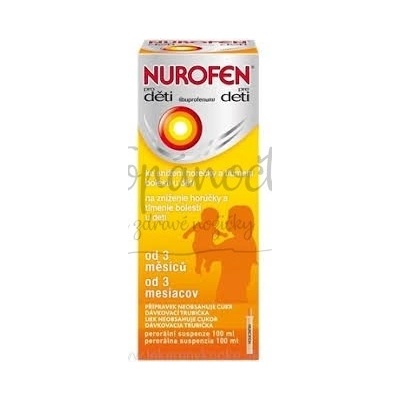 NUROFEN PRO DĚTI POR 20MG/ML POR SUS 100ML I