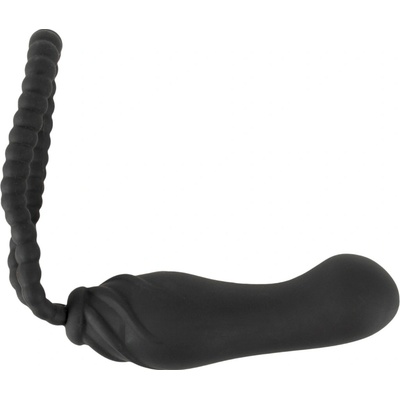 Black Velvet Perfect Fit strapless attachable dildo black