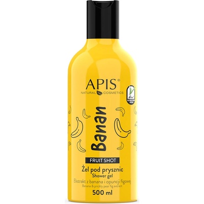 Apis Fruit Shot sprchový gél banán, 500 ml