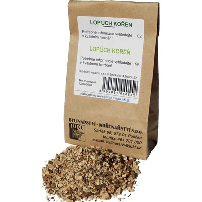 Bylinářství kořenářství JUKL Lopuch kořen bylinný čaj 50 g