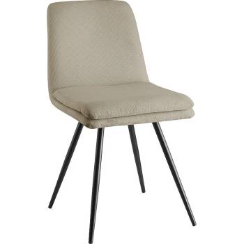 ЕВРОМАР Трапезен стол К-356 бежово / черно