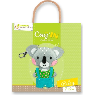 Kreatívna sada Avenue Mandarine Prívesok na ušitie koala Riley