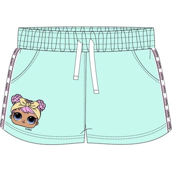 EPlusM dívčí kraťasy Lol em0237 tyrkysová