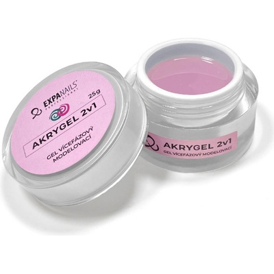 Expa Nails Akrylový gél 2v1 ružový 50g