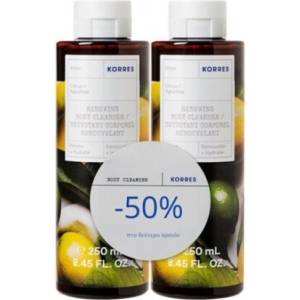 KORRES Ароматен душ-гел Цитрус, Korres Citrus Shower Gel 2x250ml