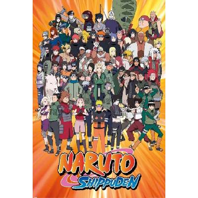 Plakát Naruto Shippuden Characters