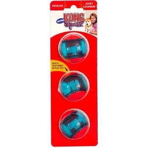 KONG Squeezz Action Ball червена М