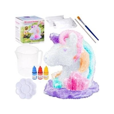 Jokomisiada Crystal breeding fairy tale Unicorn set with paints ZA4671