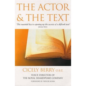 Actor And The Text (ISBN: 9780863697050)