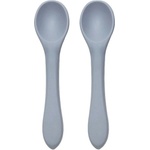Lorelli Силиконови лъжички Lorelli - Natural, 2 броя, Grey (10230690003) - baby