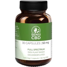 Sensi Seeds CBD olej kapsule 50 mg 30 ks